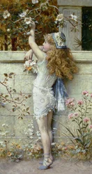 Blumen sammeln
